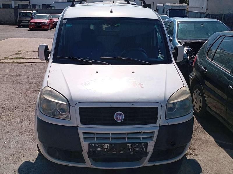 Gebraucht Fiat Doblò Active 69 PS (50 kW) 2008 Weiß Van / Kleinbus