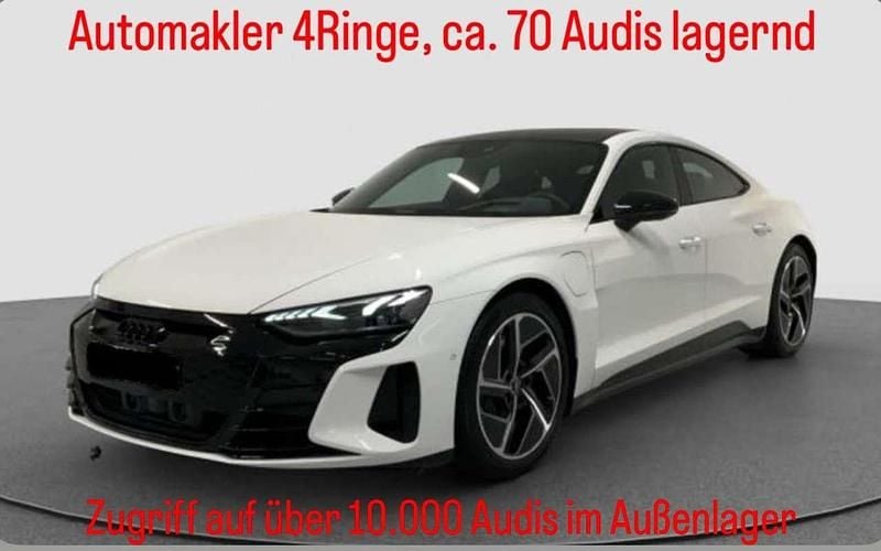 Weiß Gebraucht 2021 Audi e-tron GT quattro Limousine | € 45.598 (Fairer Preis) - Bild 1/3