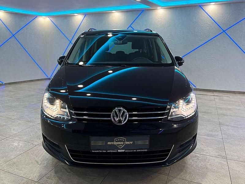 Gebraucht VW Sharan Family 150 PS (110 kW) 2019 Schwarz Van / Kleinbus