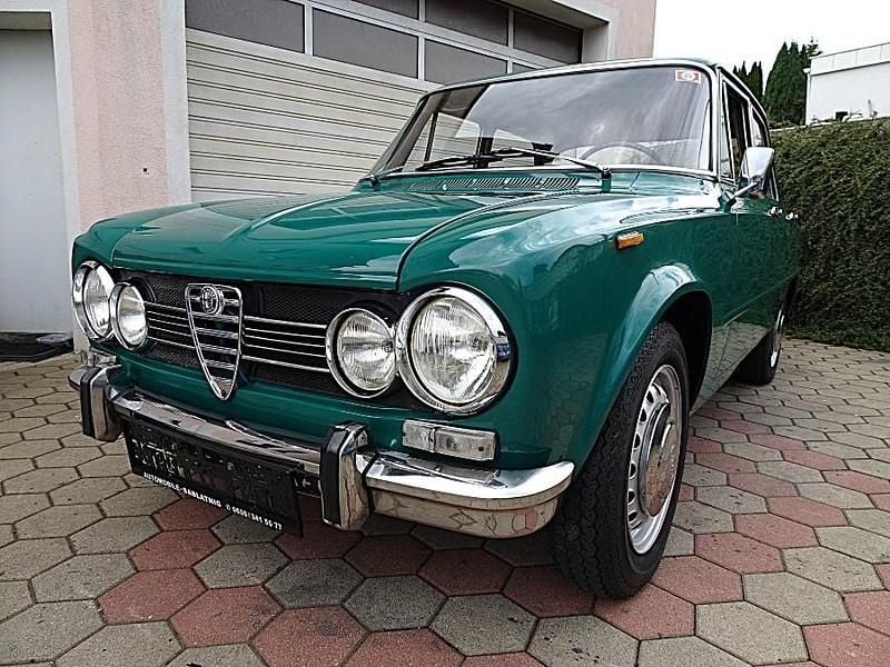 Gebraucht Alfa Romeo Giulia 1300 Ti 82 PS (60 kW) 1969 Dunkelgrün Limousine