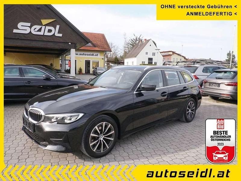 Schwarz Gebraucht 2021 BMW 316 Sport Line Kombi | € 18.990 (Fairer Preis) - Bild 1/4