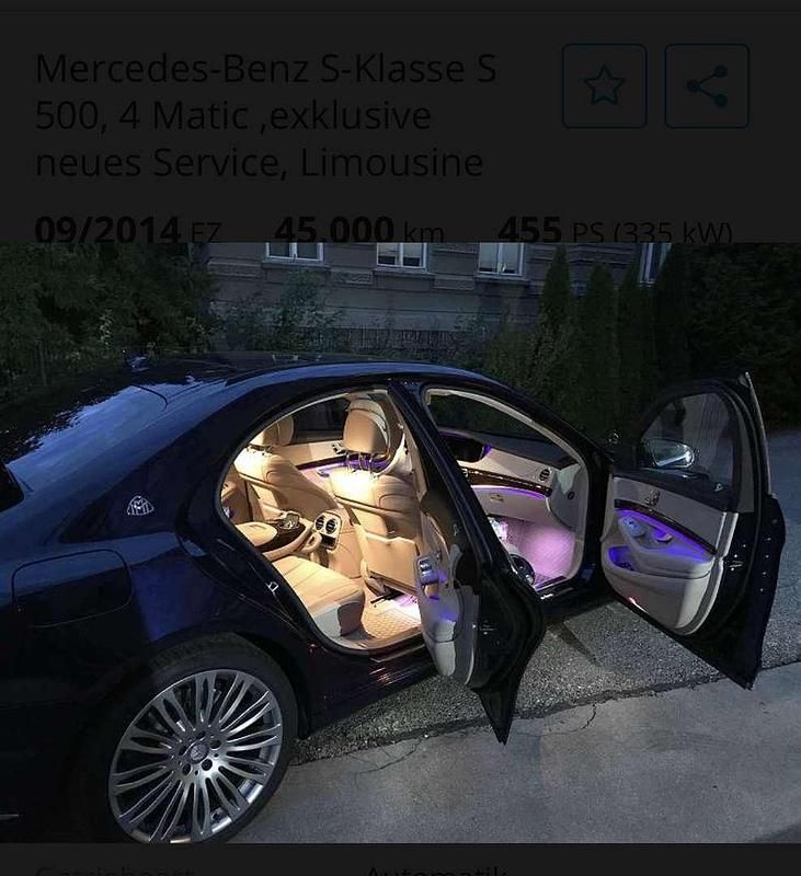 Gebraucht Mercedes S500 Maybach 455 PS (334 kW) 2015 Blau Limousine