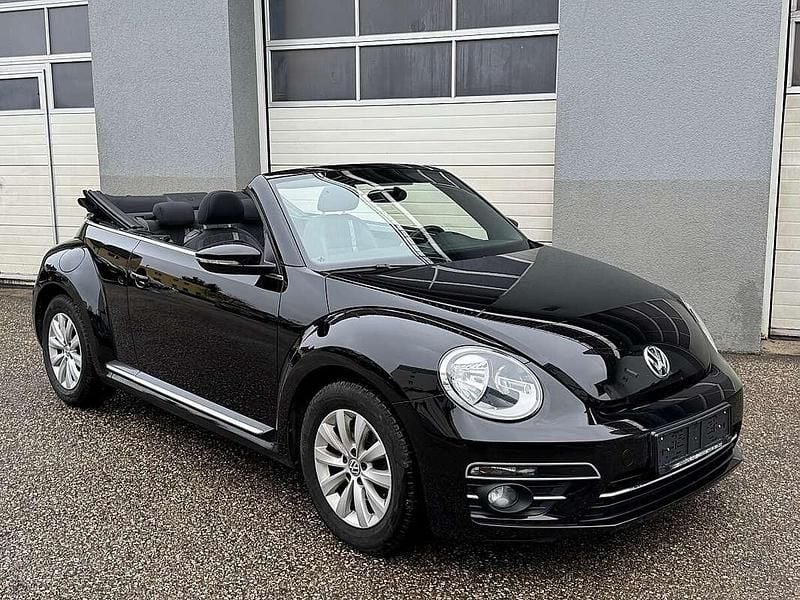 Gebraucht VW Beetle Cabriolet Design 105 PS (77 kW) 2017 Schwarz Cabrio