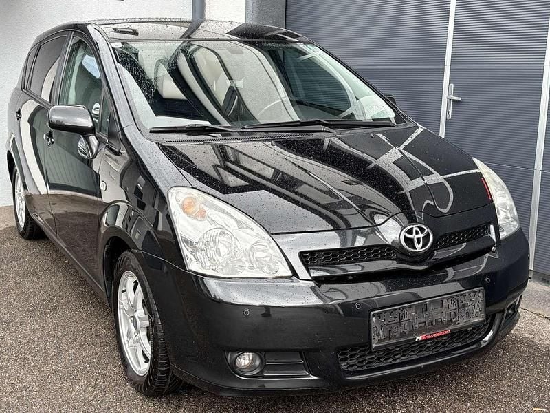 Schwarz Gebraucht 2007 Toyota Corolla Verso Van / Kleinbus | € 5.990 - Bild 1/4