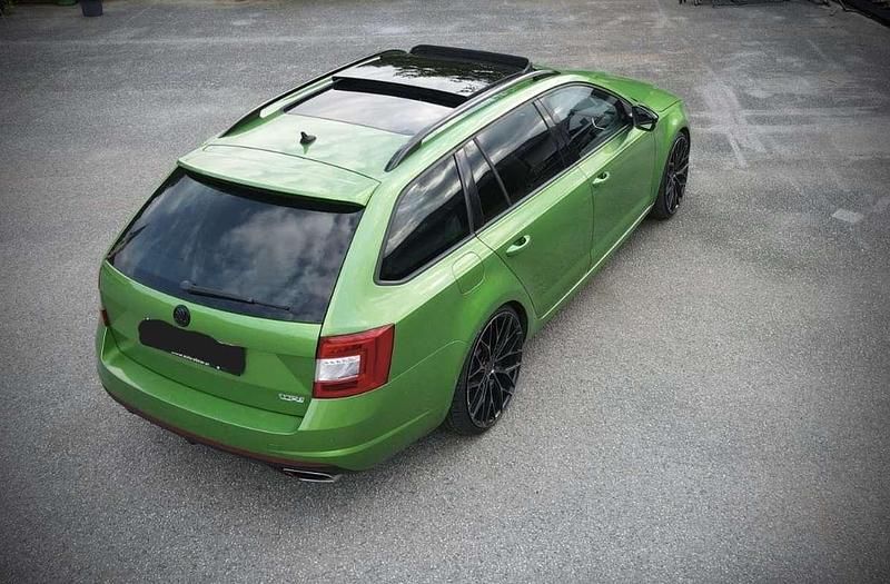 Gebraucht Skoda Octavia RS 220 PS (161 kW) 2014 Grün Kombi