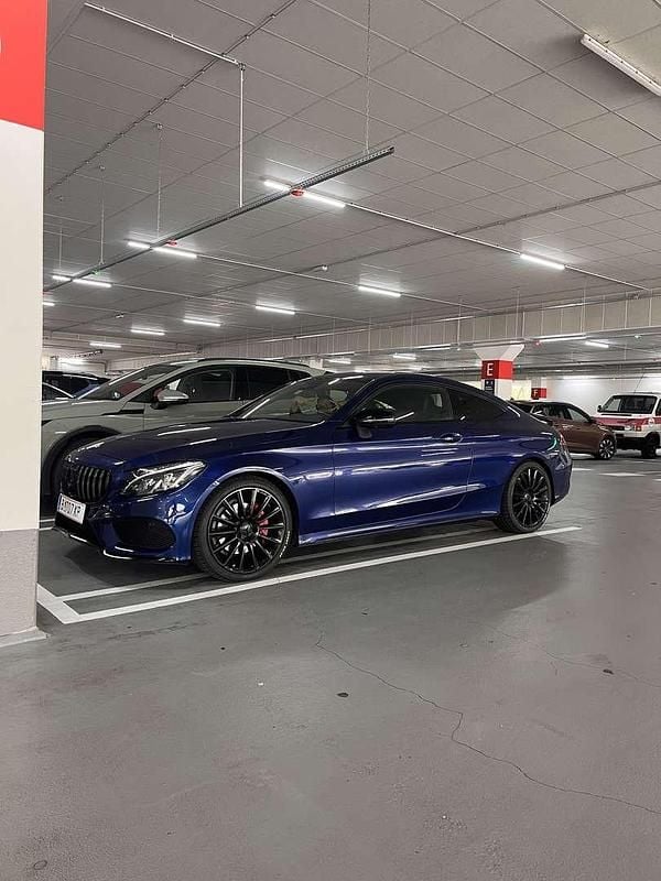Gebraucht Mercedes C220 170 PS (125 kW) 2016 Blau Coupé