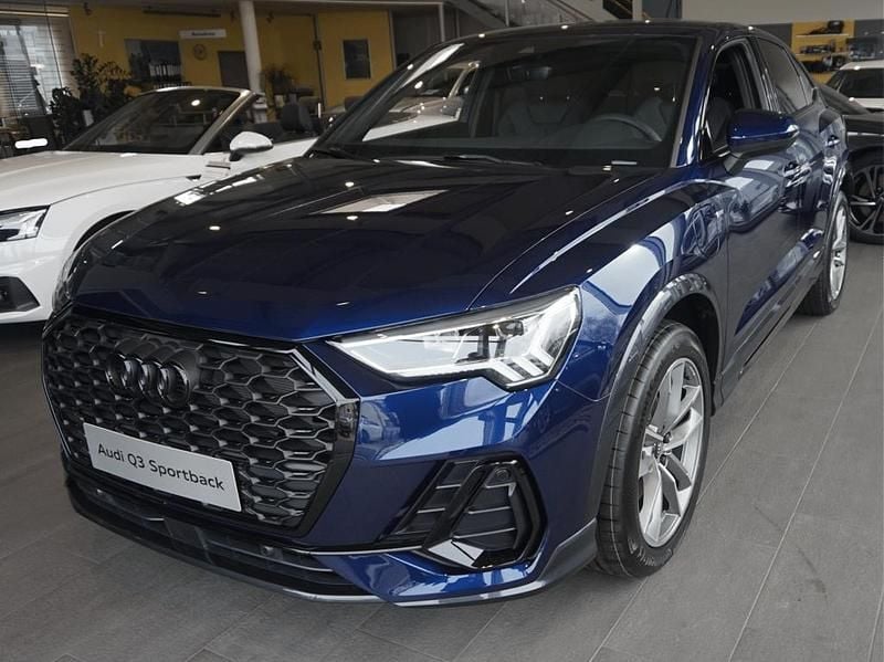 Gebraucht Audi e-tron Sportback S-Line 180 kW (245 PS) 2022 Mittelblau  metallic SUV