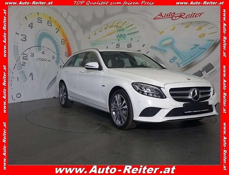 Weiß Gebraucht 2021 Mercedes C300e Kombi | € 26.990 (Fairer Preis) - Bild 1/3
