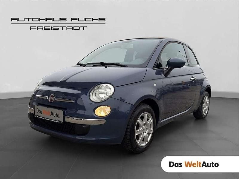 Gebraucht Fiat 500 Lounge 69 PS (50 kW) 2013 Mittelblau  normal Cabrio