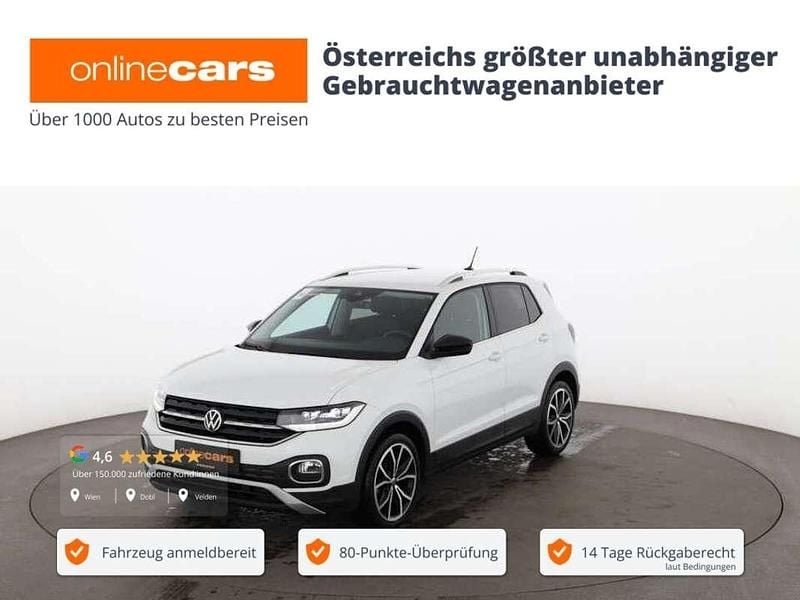 Weiß Gebraucht 2022 VW T-Cross Style SUV | € 17.490 (Superpreis) - Bild 1/4