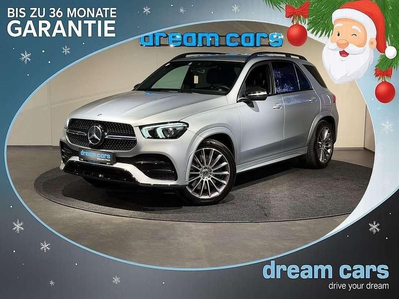 Silber Gebraucht 2022 Mercedes GLE350 AMG line SUV | € 58.900 - Bild 1/4