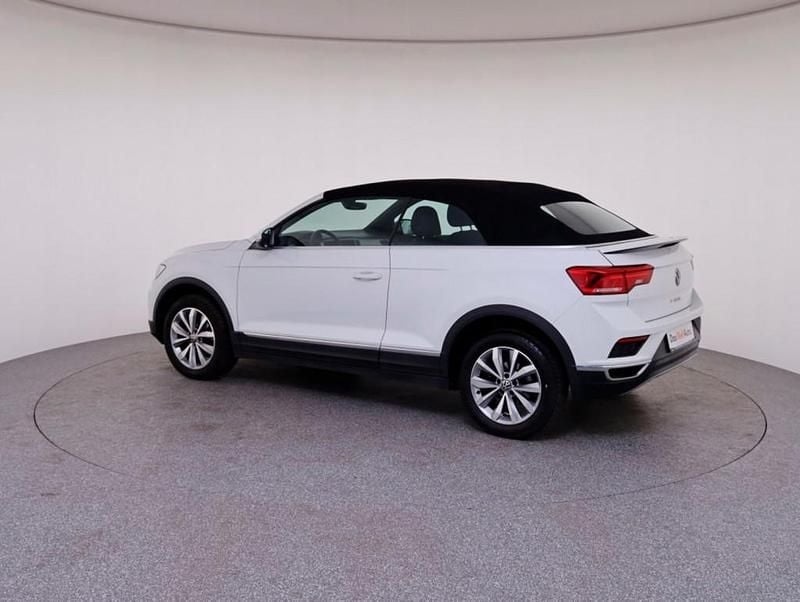Gebraucht VW T-Roc Cabriolet Style 116 PS (85 kW) 2021 Weiss  normal Cabrio