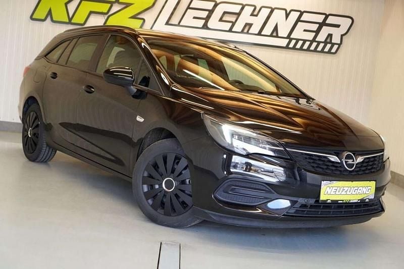Gebraucht Opel Astra Edition 122 PS (89 kW) 2020 Schwarz Kombi