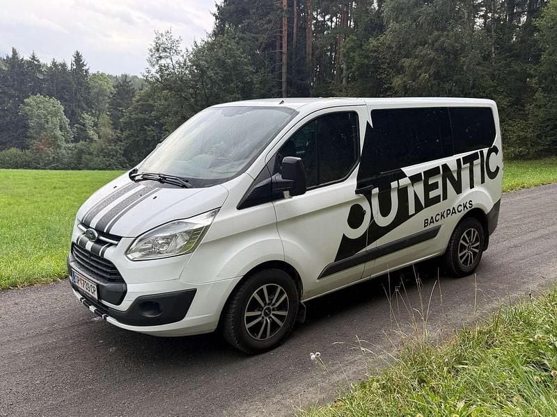 Gebraucht Ford Transit Custom 125 PS (91 kW) 2014 Weiß Van / Kleinbus