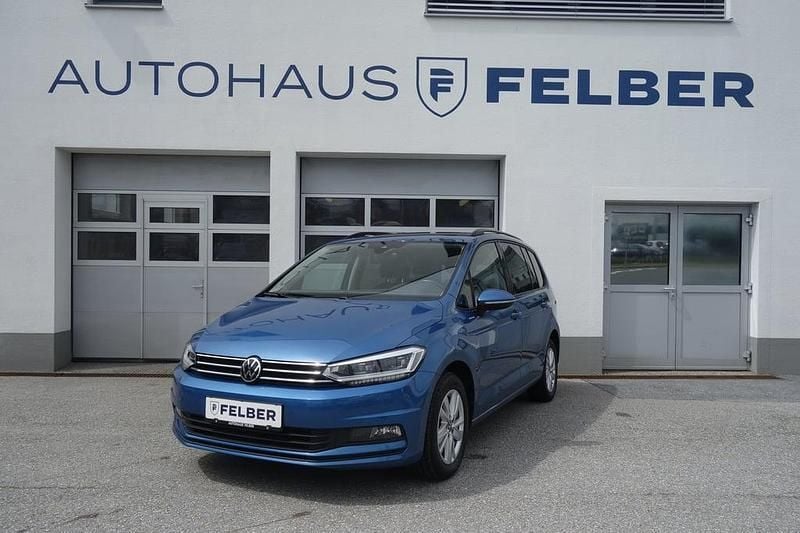 Gebraucht VW Touran Comfortline 150 PS (110 kW) 2022 Mittelblau  metallicperleffekt Van / Kleinbus