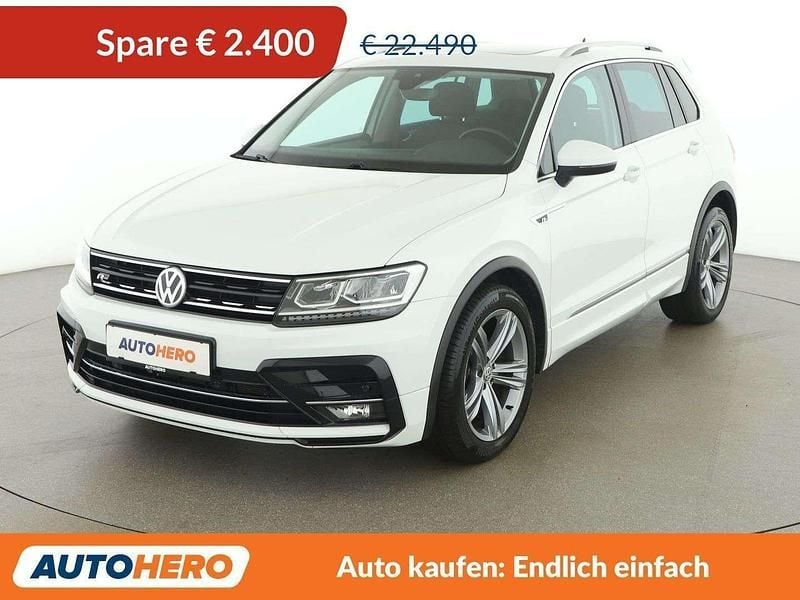 Gebraucht VW Tiguan Comfortline 125 PS (91 kW) 2018 Weiß SUV