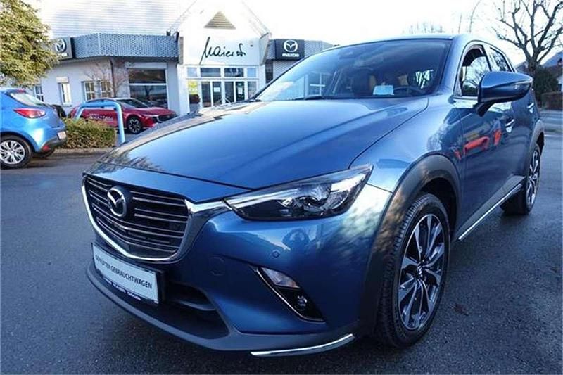 Gebraucht Mazda CX-3 121 PS (88 kW) 2019 Blau SUV