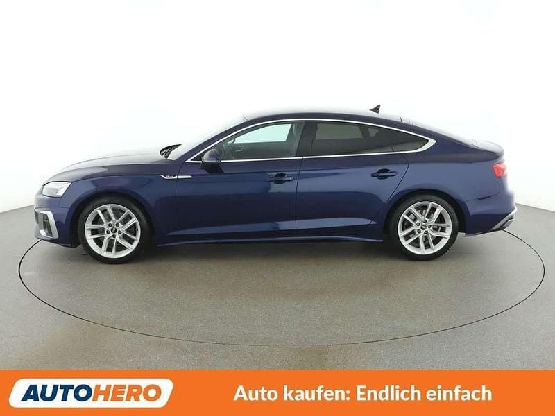 Gebraucht Audi A5 S-Line 163 PS (119 kW) 2021 Blau Coupé