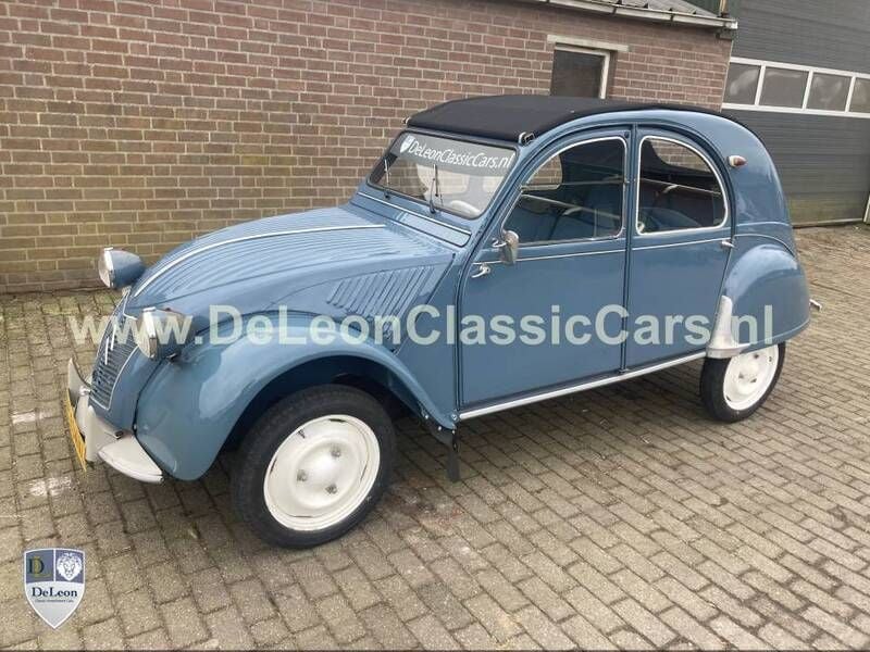 Gebraucht Citroën 2CV 12 PS (8 kW) 1955 Blau Limousine