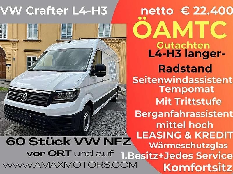 Weiß Gebraucht 2019 VW Crafter Van | € 25.200 (Fairer Preis) - Bild 1/4
