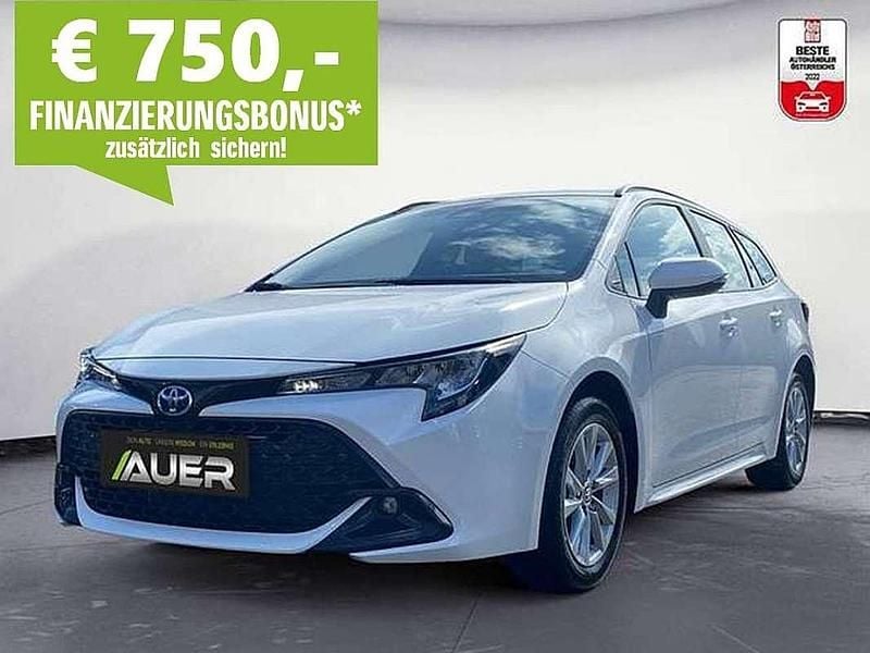 Weiß Gebraucht 2024 Toyota Corolla Business Edition Kombi | € 28.987 (Superpreis) - Bild 1/3