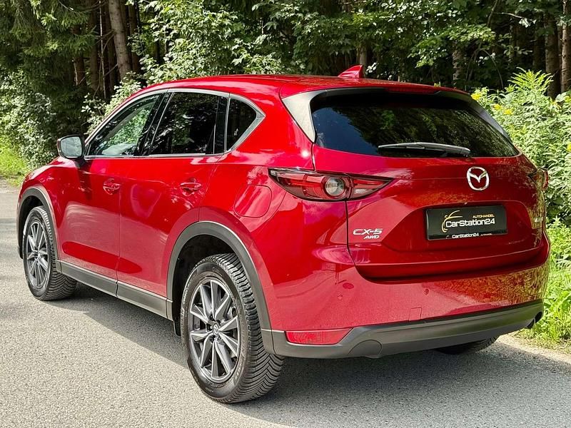 Gebraucht Mazda CX-5 184 PS (135 kW) 2018 Rot SUV