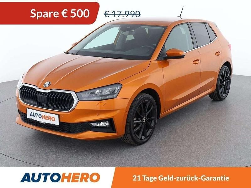Orange Gebraucht 2022 Skoda Fabia Style Kleinwagen | € 17.490 (Guter Preis) - Bild 1/3