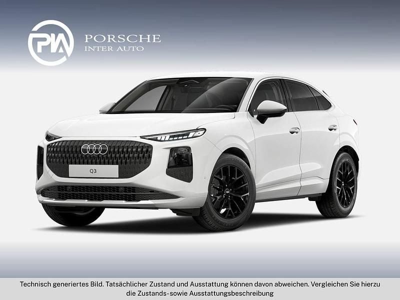 Neu Audi Q3 Sportback 150 PS (110 kW) 2026 Weiss  normal SUV