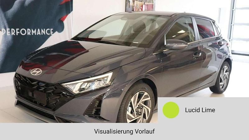 Neu Hyundai i20 GO! 77 PS (56 kW) 2025 Blau Kleinwagen