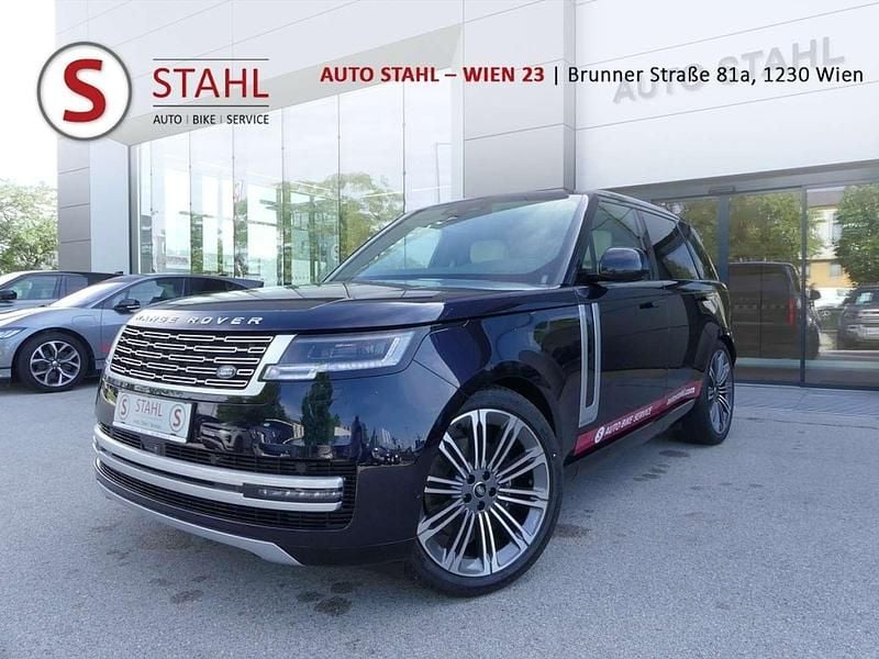 Constellation blue svo met. Gebraucht 2023 Land Rover Range Rover Autobiography SUV | € 179.990 (Fairer Preis) - Bild 1/4