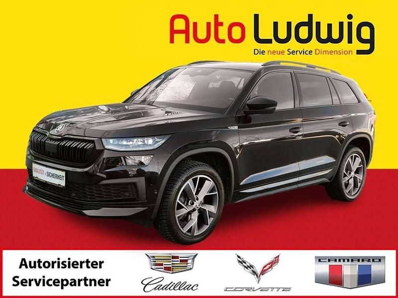 Gebraucht Skoda Kodiaq SportLine 150 PS (110 kW) 2022 Schwarz SUV