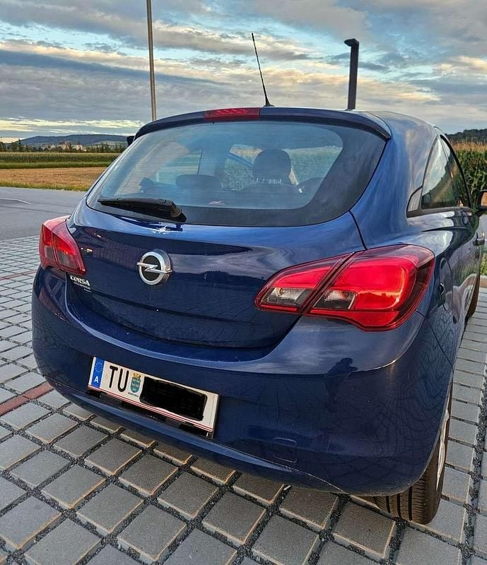 Gebraucht Opel Corsa Basis 75 PS (55 kW) 2018 Blau Kleinwagen