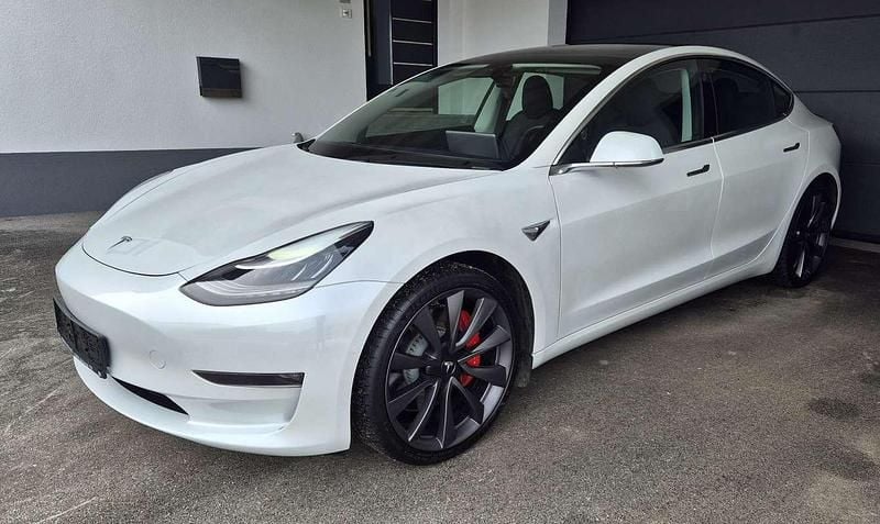 Gebraucht Tesla Model 3 Performance 377 kW (513 PS) 2020 Weiß Limousine