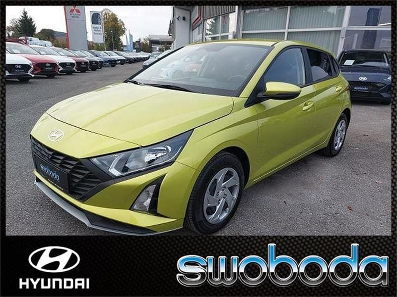 Gebraucht Hyundai i20 GO! 79 PS (58 kW) 2024 Lucid lime  gelb Limousine