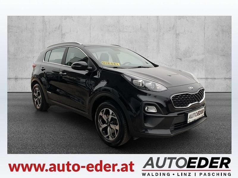 Schwarz Gebraucht 2021 Kia Sportage Silver SUV | € 17.770 (Guter Preis) - Bild 1/4
