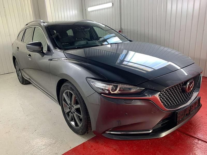 Grau Gebraucht 2019 Mazda 6 Takumi-Line Kombi | € 19.700 - Bild 1/4
