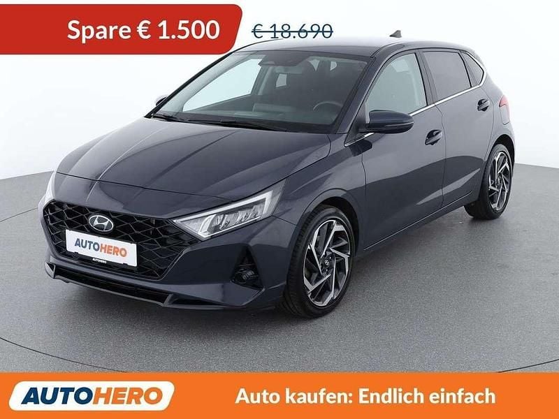 Schwarz Gebraucht 2022 Hyundai i20 Trend Kleinwagen | € 17.190 (Fairer Preis) - Bild 1/3