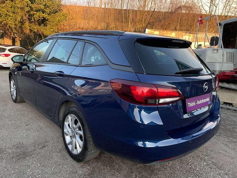 Gebraucht Opel Astra 110 PS (80 kW) 2020 Blau Kombi