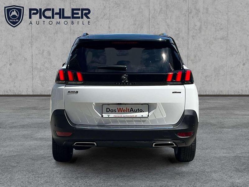Gebraucht Peugeot 5008 GT-line 120 PS (88 kW) 2018 Weiss  normal Van / Kleinbus