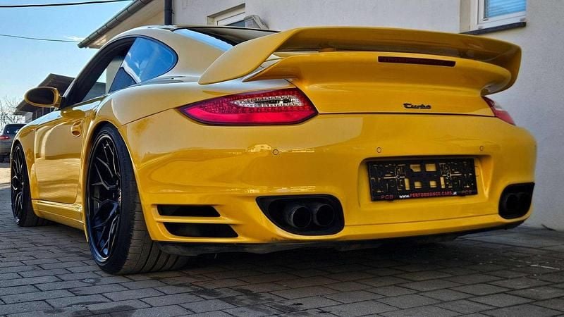 Gebraucht Porsche 997 Turbo 480 PS (353 kW) 2007 Gelb Coupé