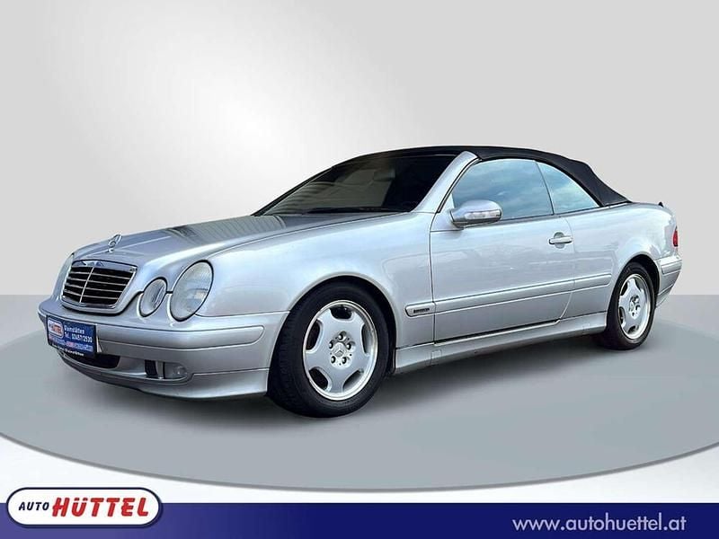 Silber Gebraucht 2001 Mercedes CLK200 Cabrio | € 7.490 - Bild 1/4