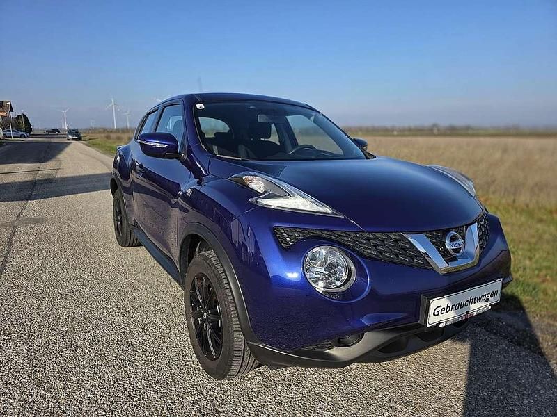Blau Gebraucht 2017 Nissan Juke Visia SUV | € 9.980 (Fairer Preis) - Bild 1/4