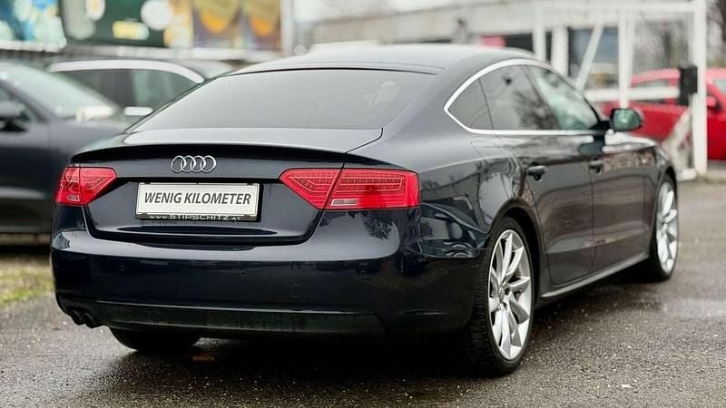 Gebraucht Audi A5 Sportback S-line plus 177 PS (130 kW) 2012 Blau Kleinwagen