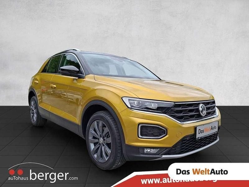 Hellgelb metallic Gebraucht 2020 VW T-Roc Design SUV | € 17.490 (Fairer Preis) - Bild 1/4