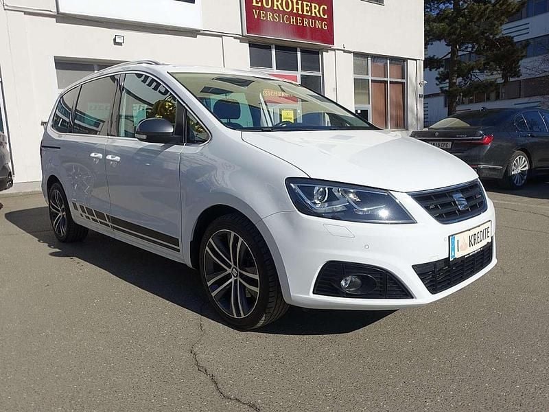 Gebraucht Seat Alhambra FR 184 PS (135 kW) 2017 Weiß Van / Kleinbus