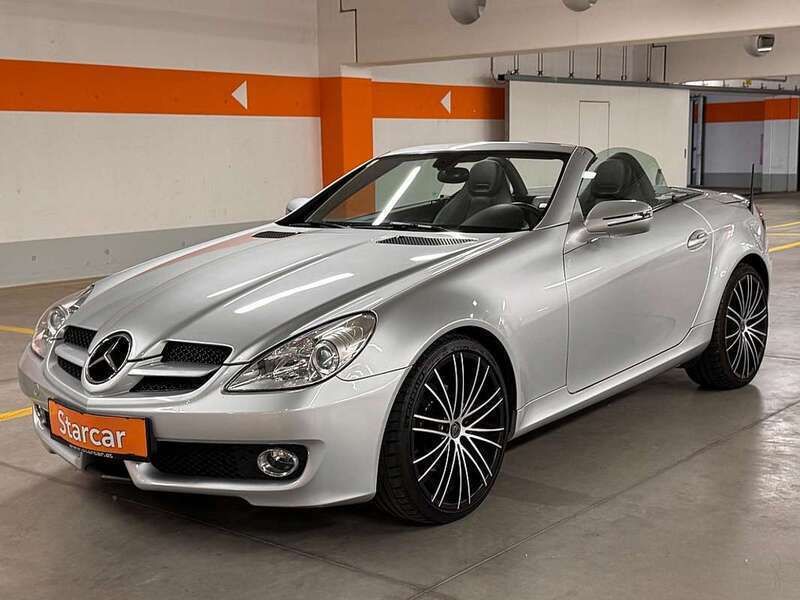 Schwarz Gebraucht 2010 Mercedes SLK200 Cabrio | € 14.490 - Bild 1/4