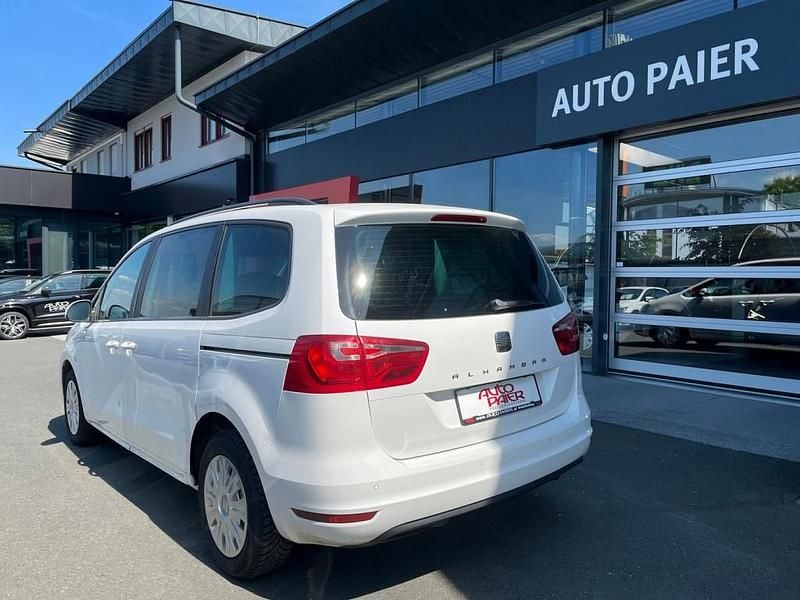Gebraucht Seat Alhambra 116 PS (85 kW) 2014 Weiss  normal Van / Kleinbus
