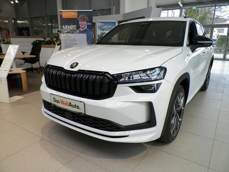 Wunderschne Skoda Kodiaq Weiss Fotosnull