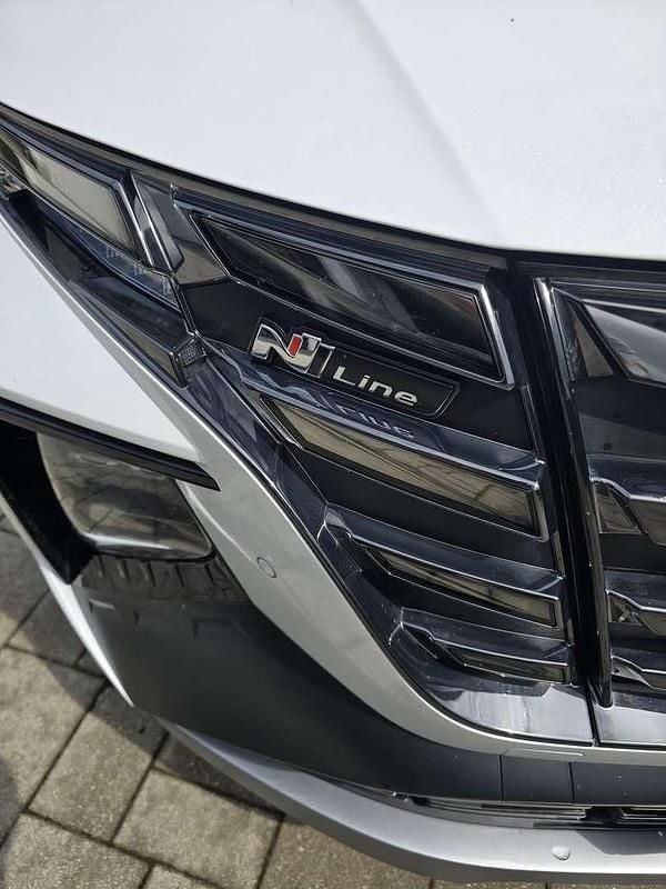 Gebraucht Hyundai Tucson N Line 136 PS (100 kW) 2023 Weiß SUV