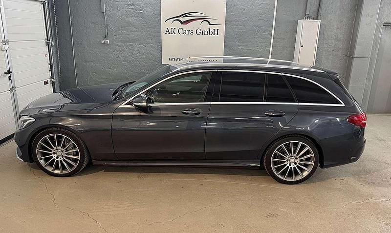 Gebraucht Mercedes C250 AMG line 204 PS (150 kW) 2015 Grau Kombi